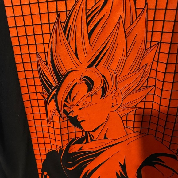 Dragon Ball Z Goku Men’s Black Tee Shirt Size Small 2019 Toei Animation Anime - Picture 5 of 12